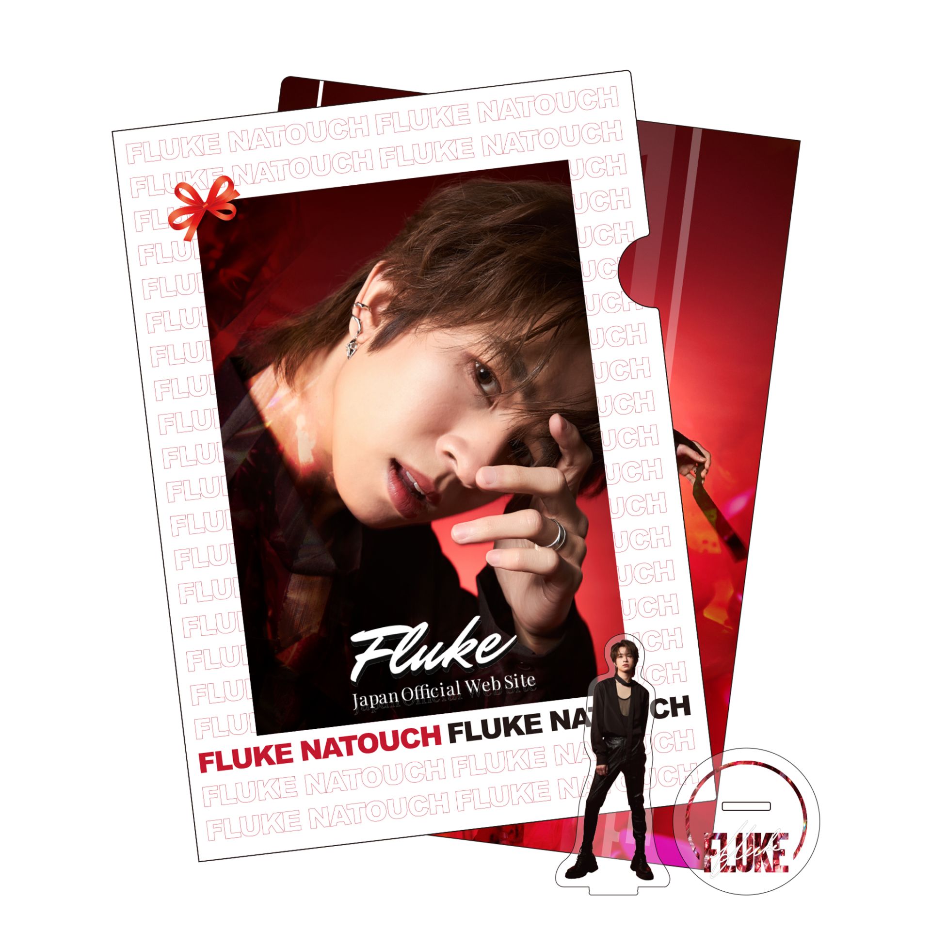 Flukeファンクラブサイト一周年記念アクスタ&クリアファイル セット